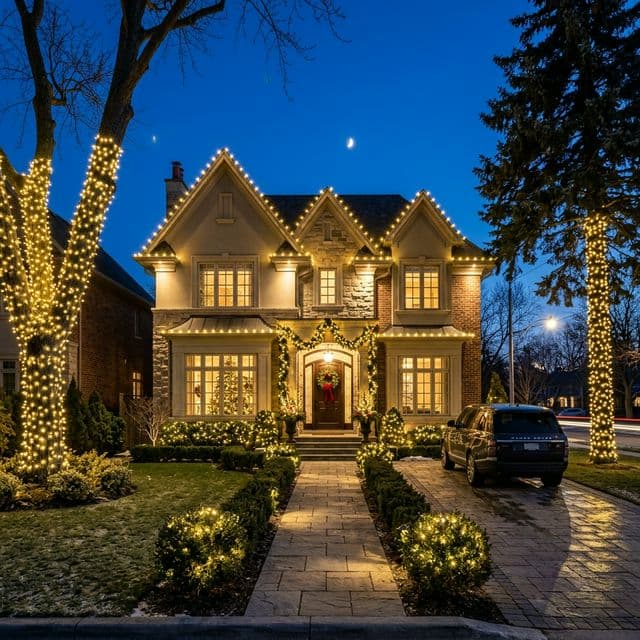 Christmas Lights Installation